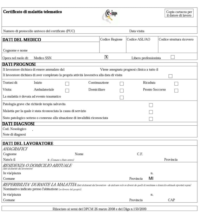 Cosa devo fare quando sono in malattia? Obblighi dipendenti 2024 (certificato, c