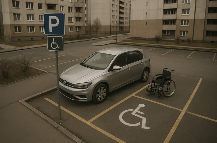 Cosa fare se i parcheggi per disabili e invalidi sono troppo pochi vicino a casa