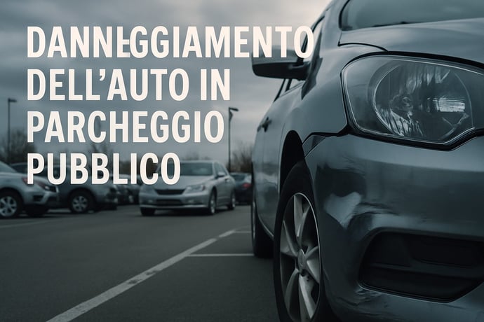 Cosa fare se si trova l'auto danneggiata in un parcheggio pubblico. Le soluz