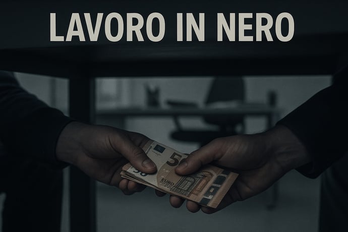 Cosa rischia una persona che lavora in nero per una azienda. Multe e sanzioni ne