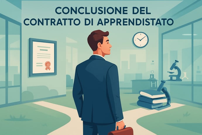 Cosa succede alla fine del contratto di apprendistato. Tutti i casi