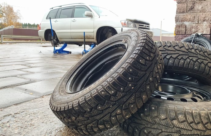 Cosa succede se non monto le gomme invernali Multe Codice della strada