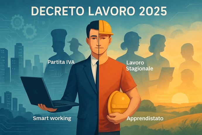 Decreto Lavoro 2025, le nuove regole su partite iva, smart working, stagionali, 