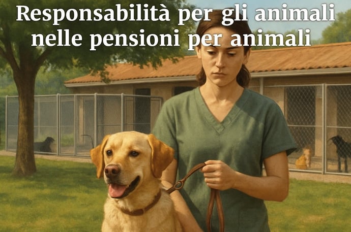 Di chi � la responsabilit� se il mio cane o gatto si ammala o muore quando � in 