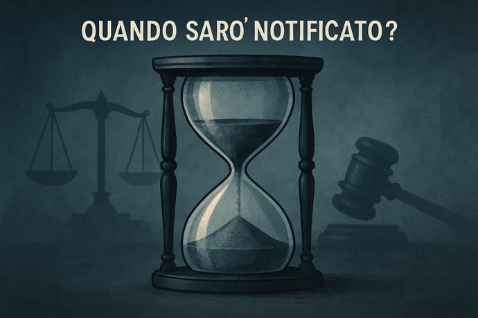 Dopo quanto tempo arriva una denuncia a casa? Tempi di notifica medi nel 2025 pe