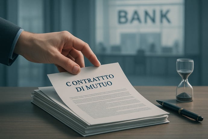 Dove si pu� richiedere e ottenere la copia del contratto di un mutuo se si � per