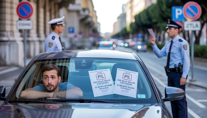 Due multe nello stesso giorno per stessa infrazione si devono pagare o no?