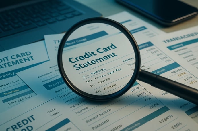 Estratto conto carta di credito e voci e sigle presenti, cosa significano e come