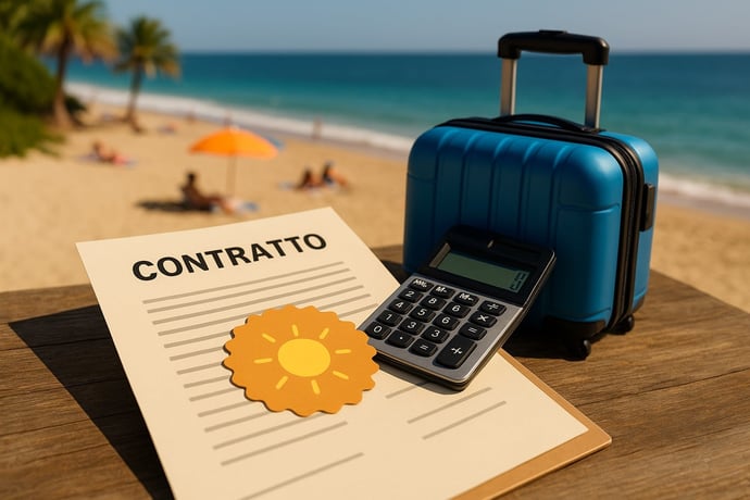 Ferie Contratto CCNL turismo 2025 quanti giorni spettano e retribuzione prevista