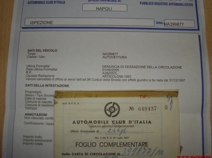 Foglio complementare: cos'� e come si legge? 