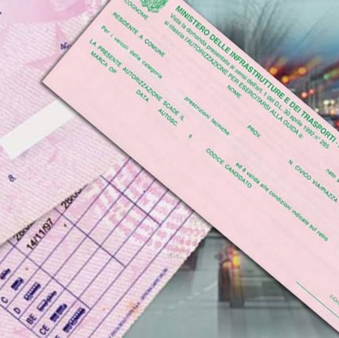 Foglio rosa, si pu� guidare da soli o no. I casi, limiti e regole