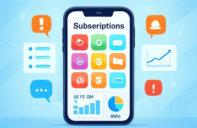 Gestione abbonamenti online e le migliori app per cellulari e servizi online per