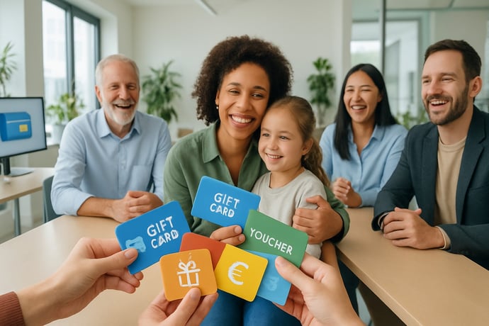 Gift card e buoni regalo ai dipendenti come welfare aziendale o premi possono es