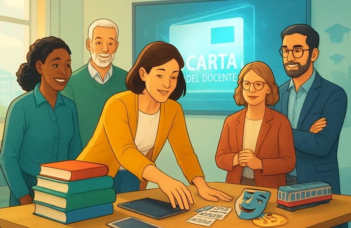 Guida Carta del Docente 2025: a chi spetta, come funziona, importo, spese ammess