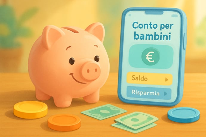I costi e le tasse sui conti correnti per bambini in vigore nel 2025