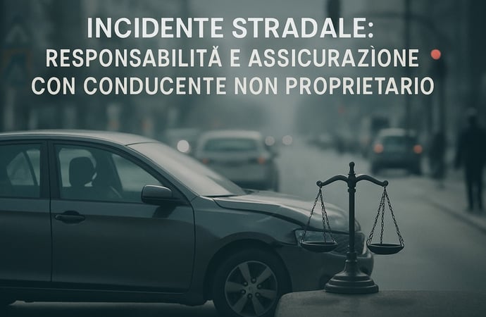 Incidente con conducente non proprietario, come funziona il risarcimento assicur
