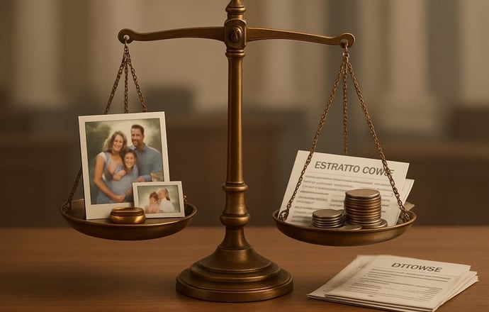 La differenza tra assegno di divorzio e mantenimento su condizioni, pagamenti, r