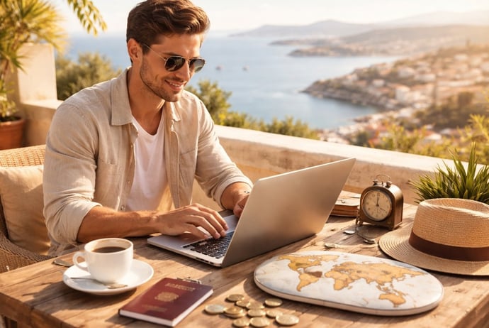 La pensione dei nomadi digitali: come funziona se lavori da tutto il mondo