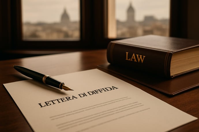 Lettera di diffida spedita da avvocato, quanto costa? Prezzi e tariffe medi nel 