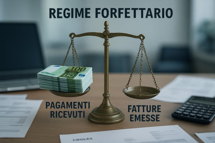 Limite fatturato partita IVA forfettaria 2025 si basa su pagamenti incassati o i
