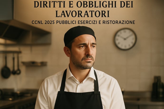Malattia Contratto pubblici esercizi e ristorazione CCNL 2025 come funziona. Dir