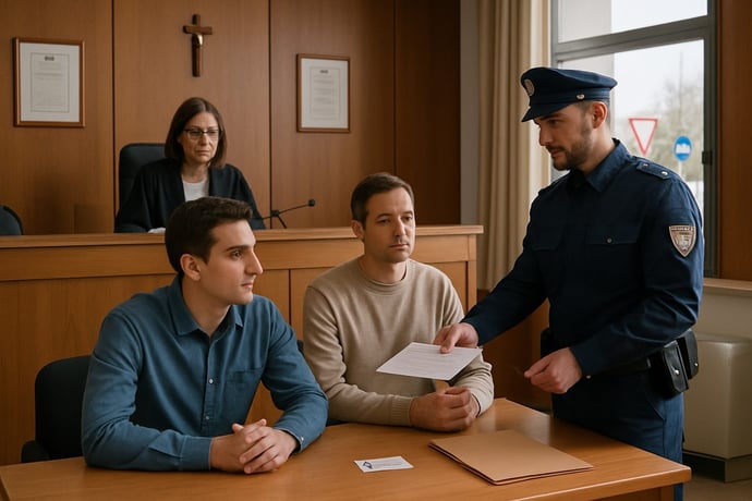 Multa auto pu� essere annullata da un testimone o no in base al Codice delle Str