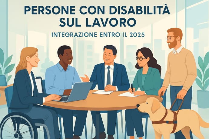 Obbligo assunzioni disabili, quando scatta e cosa comporta per l'azienda sec