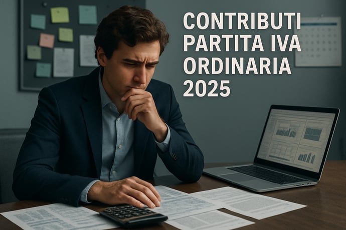 Partita iva ordinaria, quanto si paga di contributi nel 2025? Calcoli ed esempi
