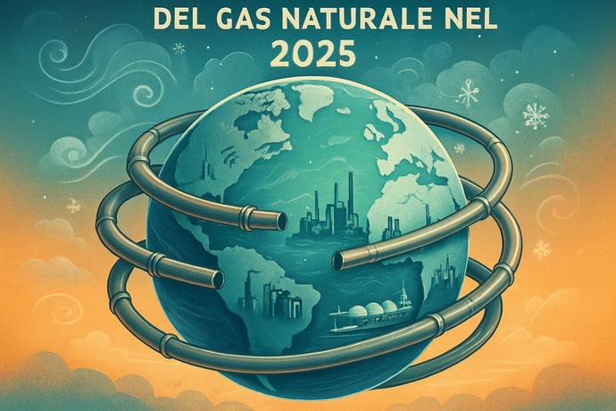 Previsioni gas naturale 2025, andamento prezzi secondo esperti ed analisti
