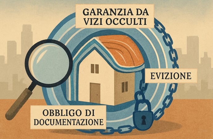 Quali garanzie deve dare un venditore di una casa al compratore per legge e cosa