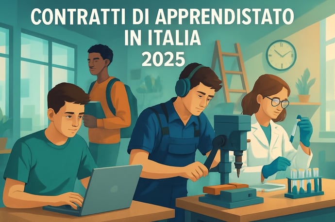 Quali sono i 3 tipi di contratto di apprendistato previsti per normativa nel 202