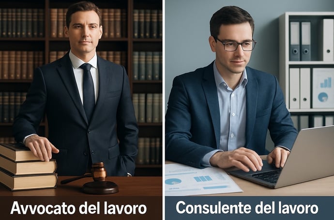 Quali sono le differenze tra un avvocato del lavoro e un consulente del lavoro