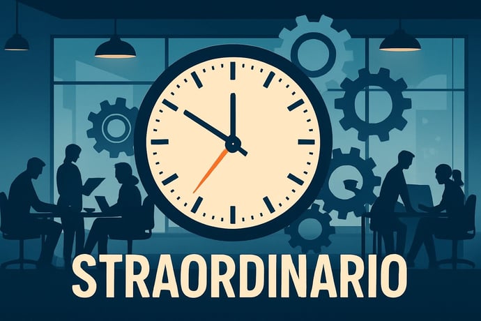 Quando inizia un'ora di straordinario sul lavoro secondo normative 2025 e CC