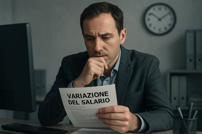 Quando lo stipendio di un mese pu� essere pi� basso del previsto durante l'a