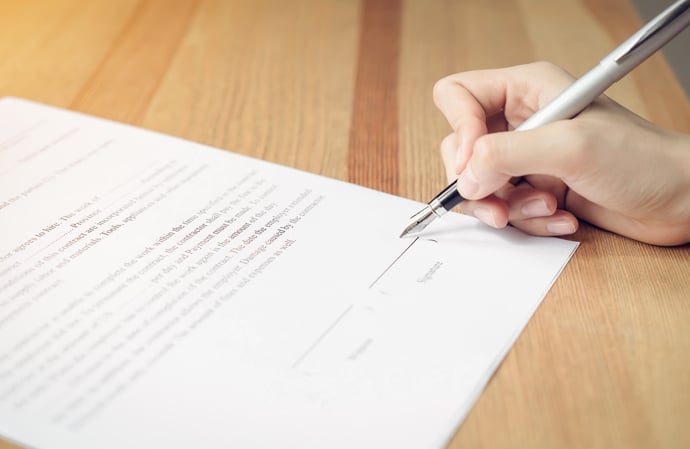Quando si pu� contestare una firma su un contratto? In quali casi non � valida?
