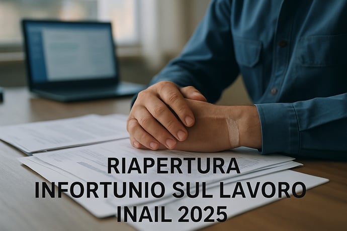 Quante volte ed entro quanto tempo si pu� riaprire infortunio sul lavoro Inail n