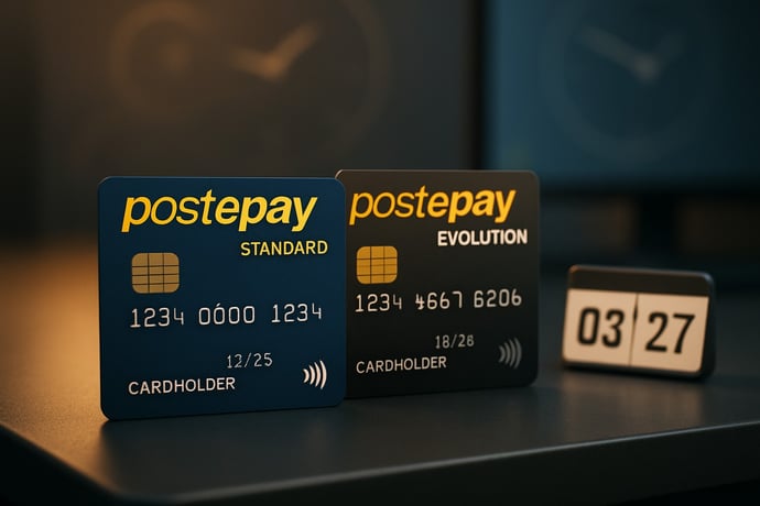 Quanti anni dura e come rinnovare Postepay Standard o Evolution scaduta o in sca