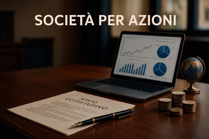 Quanto costa aprire una Spa (Societ� per azioni). Costi medi per farla nel 2025