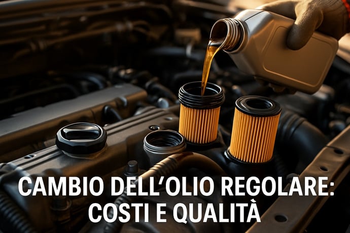 Quanto costa cambiare l'olio auto. Prezzi e costi medi 2025