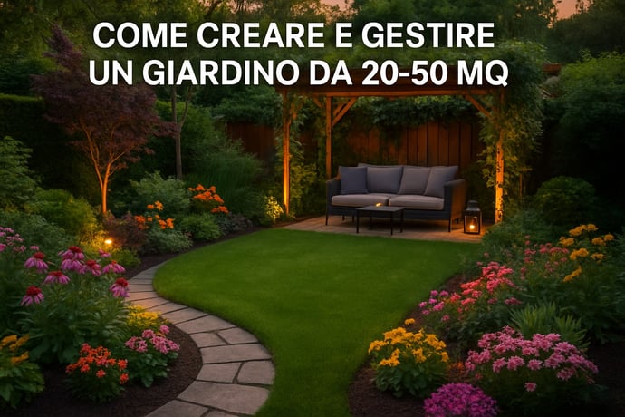 Quanto costa realizzare e gestire un giardino tra i 20-50 mq? Prezzi e costi med