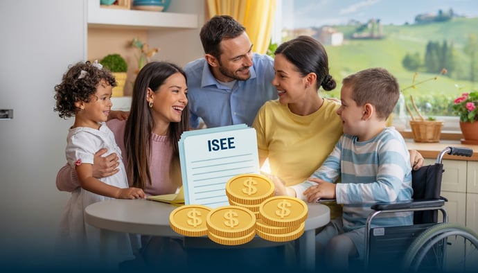 Quanto � assegno unico 2025 con un Isee tra i 5mila-50mila euro per i figli mino