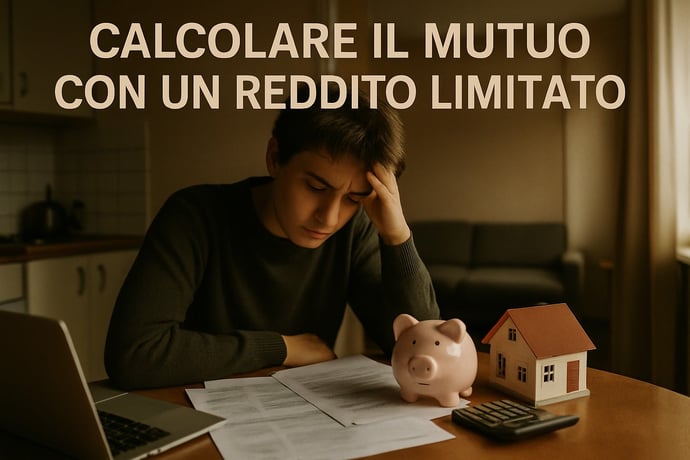 Quanto posso ottenere di mutuo con uno stipendio di 1200 euro circa nel 2025