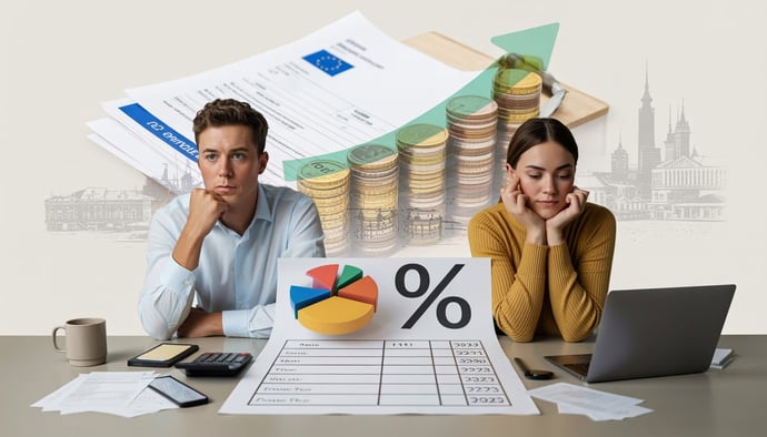 Quanto si paga di tasse con partita Iva in Regime forfettario nel 2025? Calcoli,