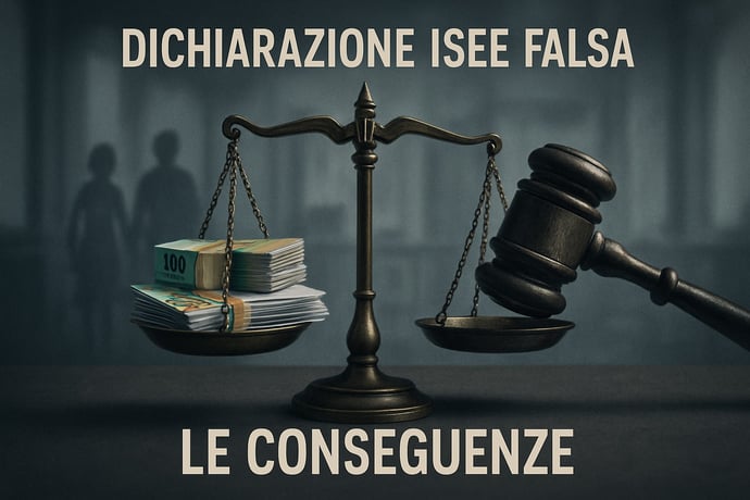 Rischi e sanzioni 2025 per Isee falso o se non si dichiara tutto correttamente