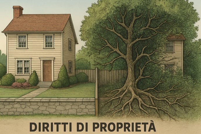 Se il mio vicino mi arreca danni attraverso la sua propriet� come posso costring