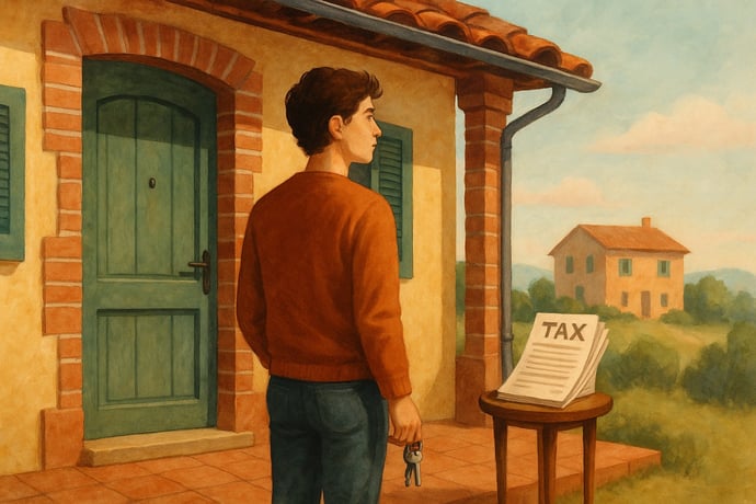 Se intesto la casa ad un figlio che vive in casa deve pagare IMU come seconda ab