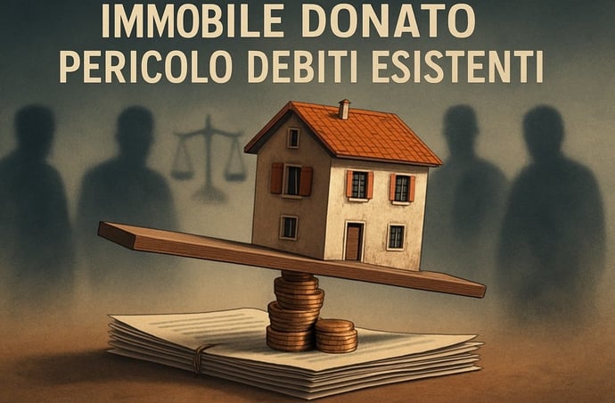 Se mi viene donato un immobile e ho gi� debiti, come proteggerlo da creditori pe