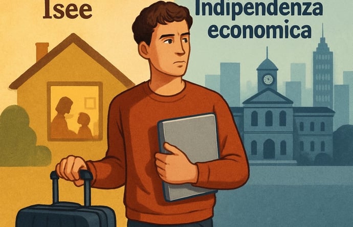 Se mio figlio vive fuori casa temporaneamente per lavoro, studi o laurea rientra