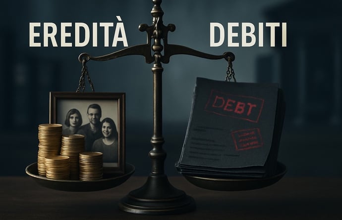 Se sono indebitato e ricevo soldi da un'eredit� come posso non darli ai creditor