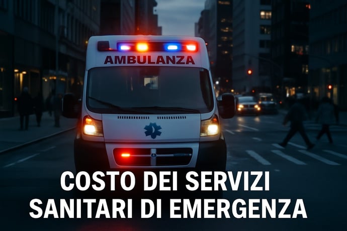 Si paga quando si chiama l'ambulanza o � gratis? E costi medi 2025 quando � 